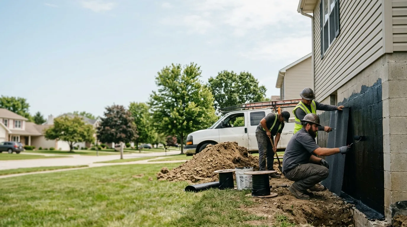 Basement Waterproofing in Mount Carmel, IL near me